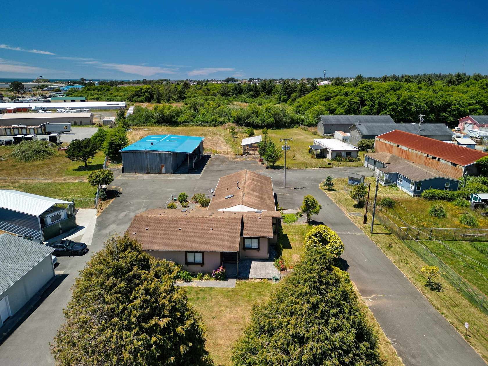 2.17 Acres of Residential Land with Home for Sale in Crescent City, California