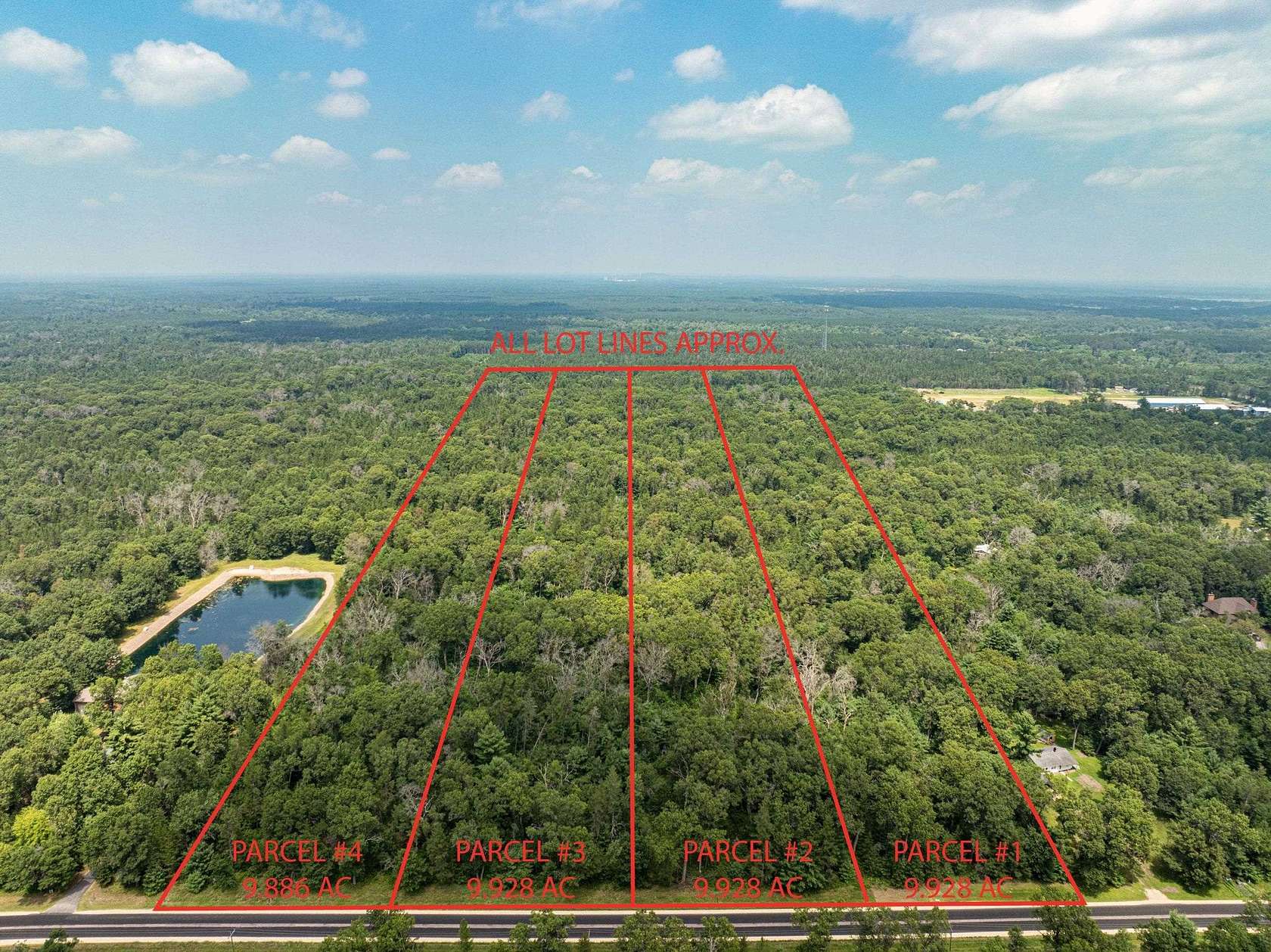 10 Acres of Residential Land for Sale in New Lisbon, Wisconsin