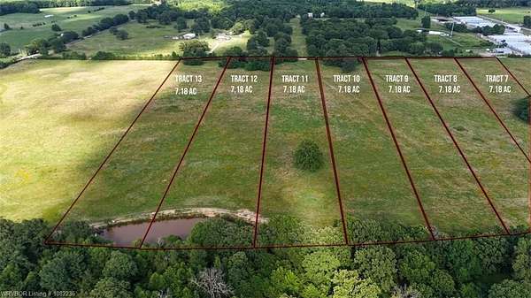 7.18 Acres of Residential Land for Sale in Howe, Oklahoma