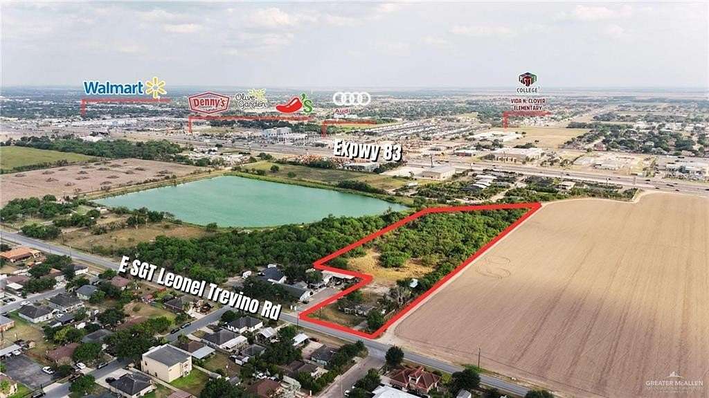 5.17 Acres of Improved Commercial Land for Sale in San Juan, Texas