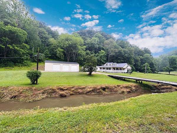 38.8 Acres of Agricultural Land with Home for Sale in Looneyville, West Virginia