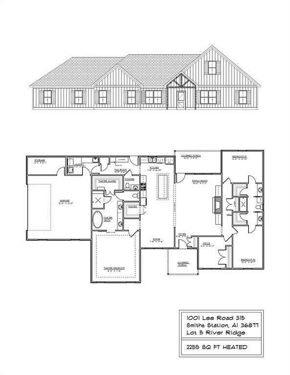 1.59 Acres of Residential Land with Home for Sale in Smiths Station, Alabama