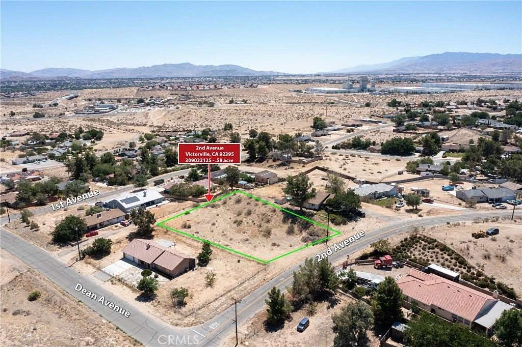 0.55 Acres of Residential Land for Sale in Victorville, California