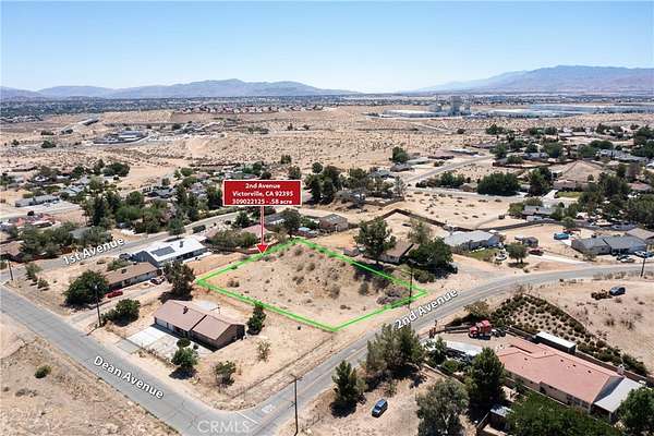 0.55 Acres of Residential Land for Sale in Victorville, California