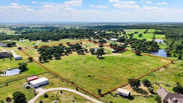 10.1 Acres of Recreational Land with Home for Sale in Crowley, Texas