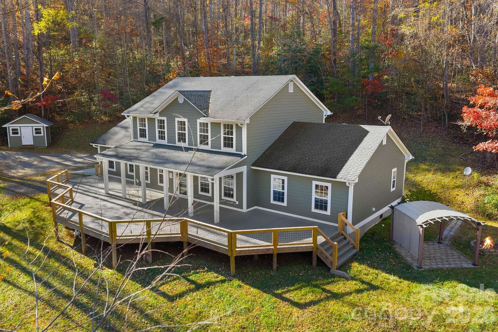 2.82 Acres of Land with Home for Sale in Sylva, North Carolina