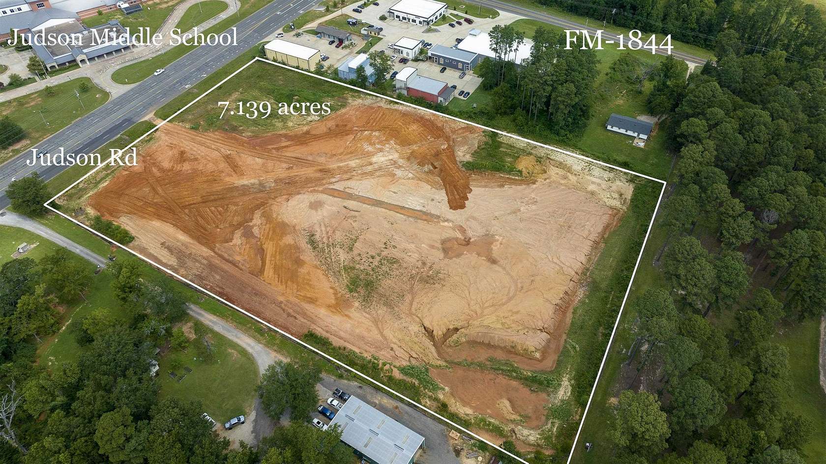 7.13 Acres of Commercial Land for Sale in Longview, Texas