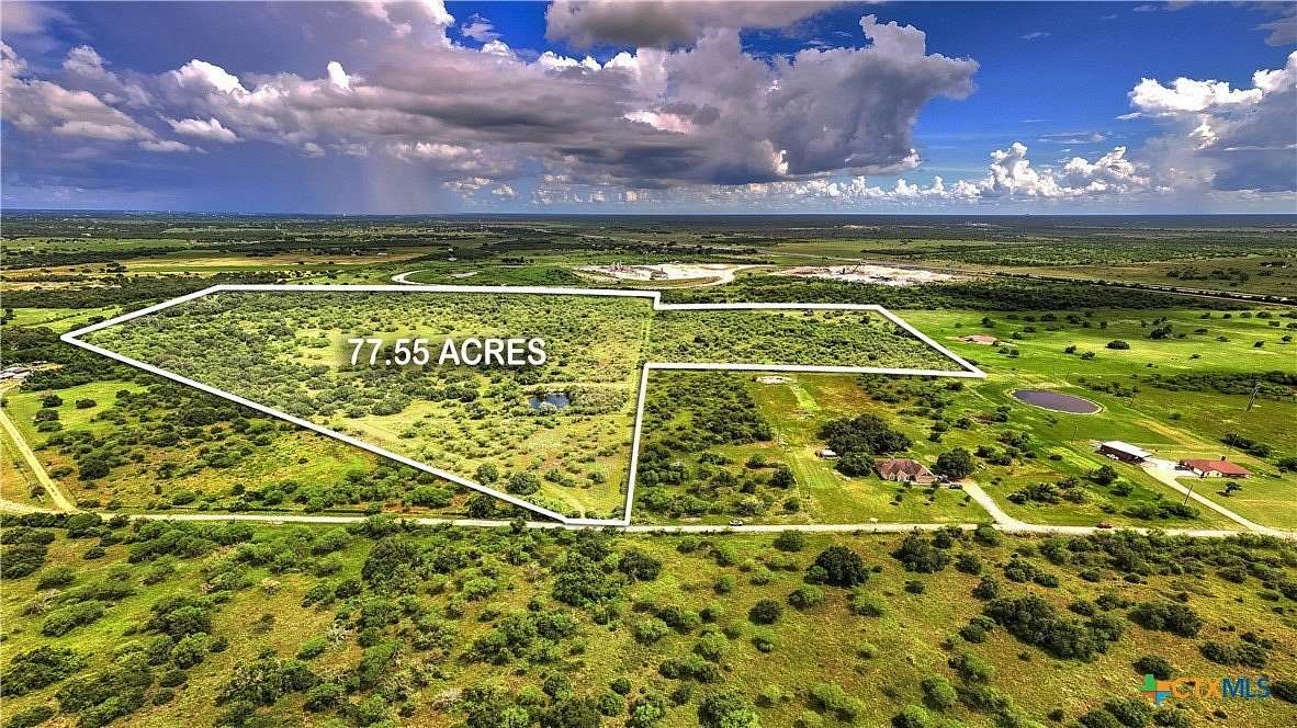 77.6 Acres of Improved Recreational Land for Sale in Nursery, Texas