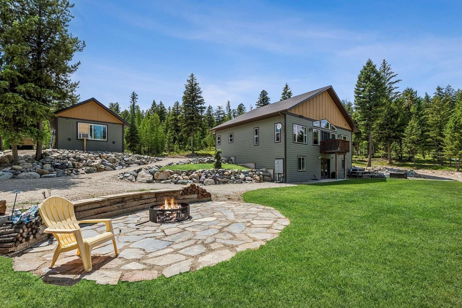 11.9 Acres of Land with Home for Sale in Marion, Montana