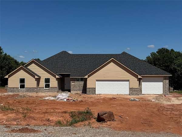 2.6 Acres of Residential Land with Home for Sale in McLoud, Oklahoma