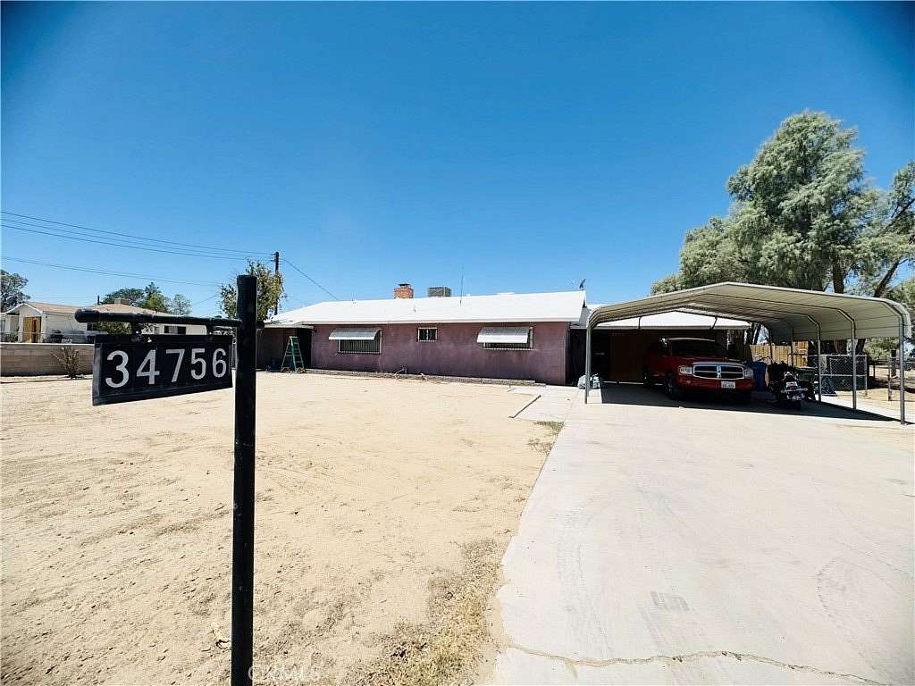 1.73 Acres of Residential Land with Home for Sale in Barstow, California