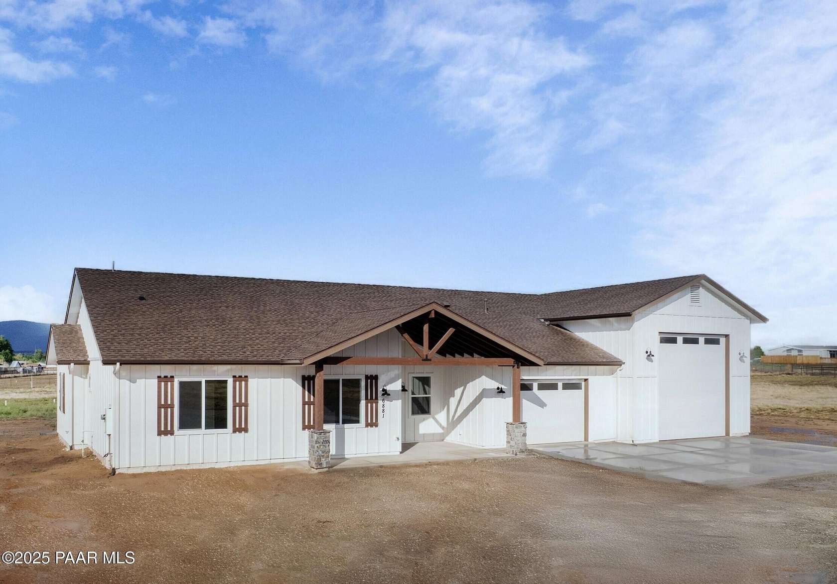 4 Acres of Residential Land with Home for Sale in Prescott Valley, Arizona