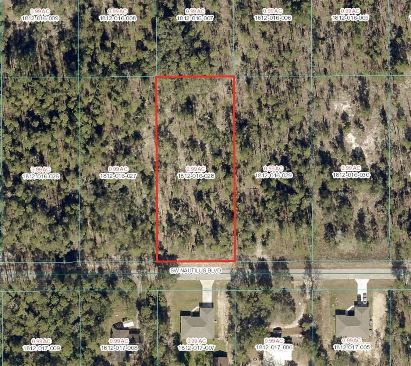 0.99 Acres of Residential Land for Sale in Dunnellon, Florida