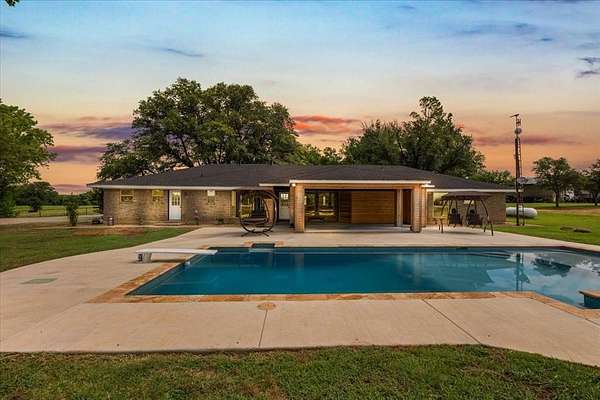 38 Acres of Land with Home for Sale in Poolville, Texas