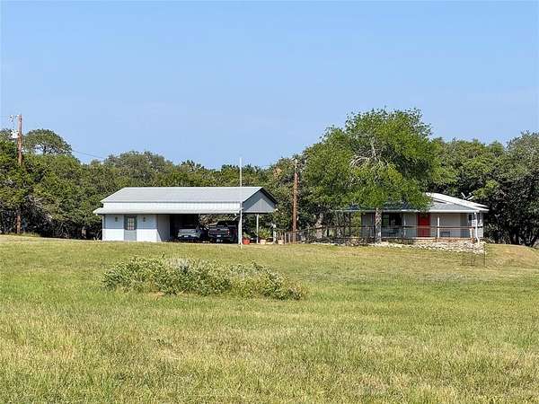 22.5 Acres of Land with Home for Sale in Blanco, Texas