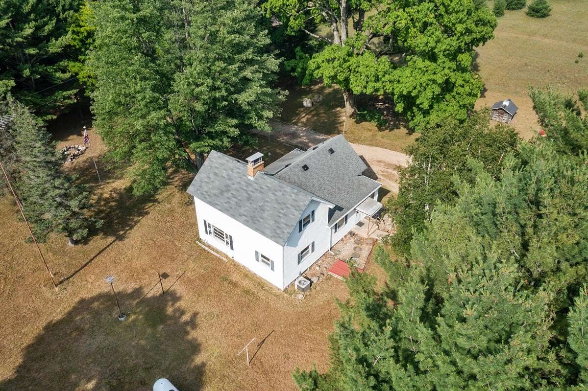 3 Acres of Residential Land with Home for Sale in Morley, Michigan