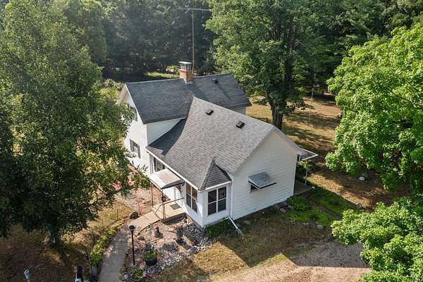 3 Acres of Residential Land with Home for Sale in Morley, Michigan