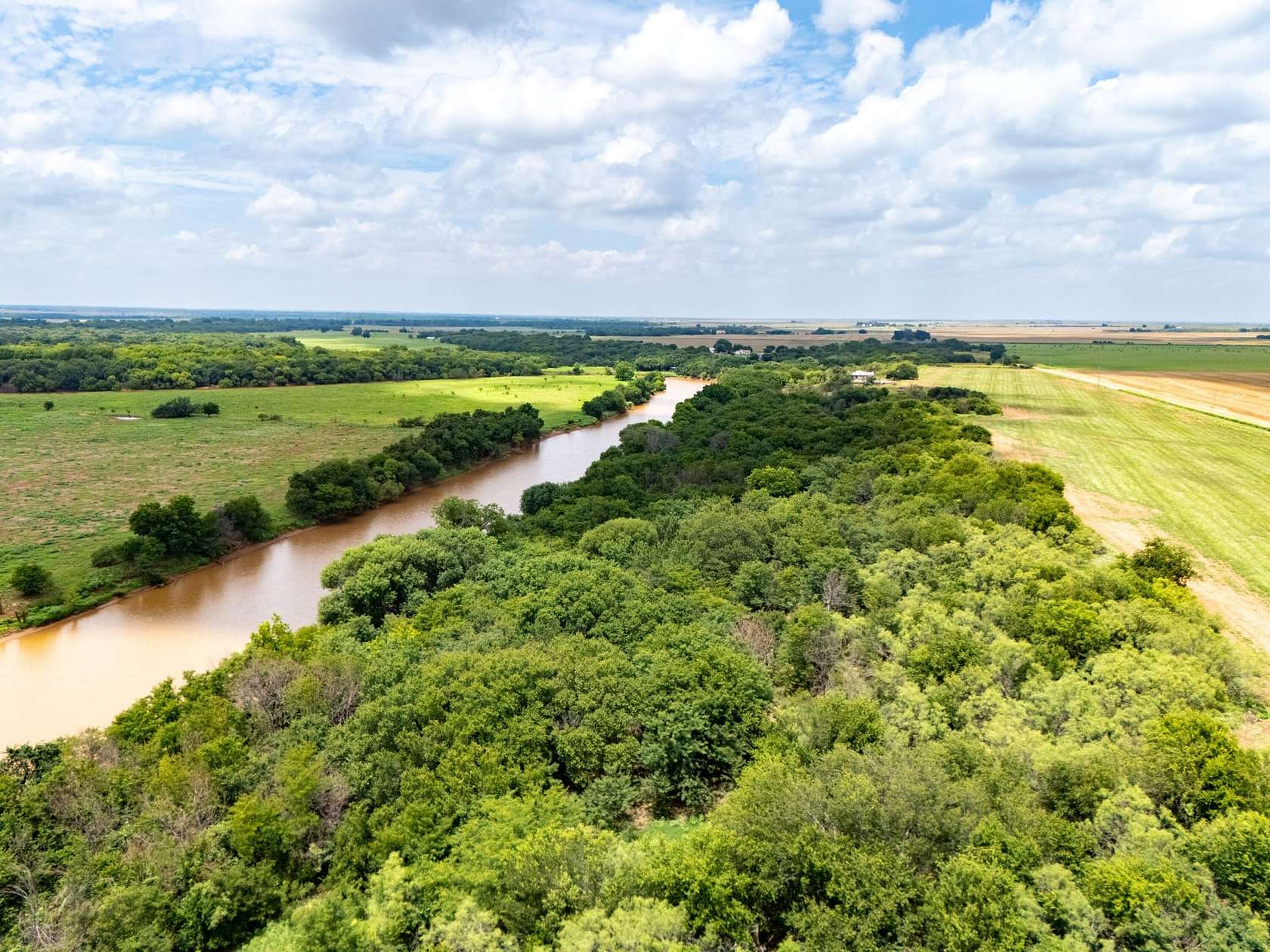 51 Acres of Recreational Land & Farm for Sale in Temple, Oklahoma
