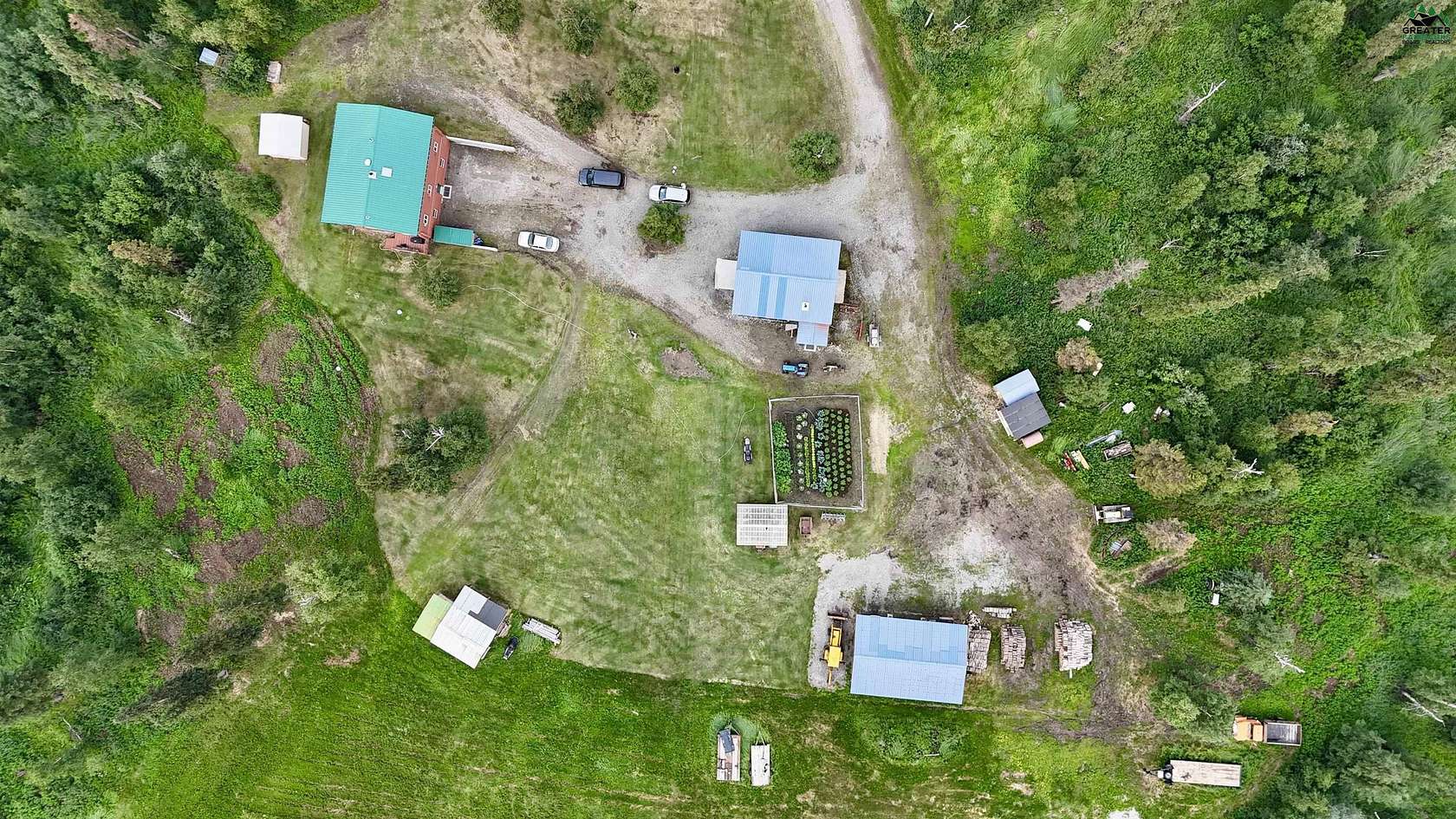51 Acres of Land with Home for Sale in Delta Junction, Alaska