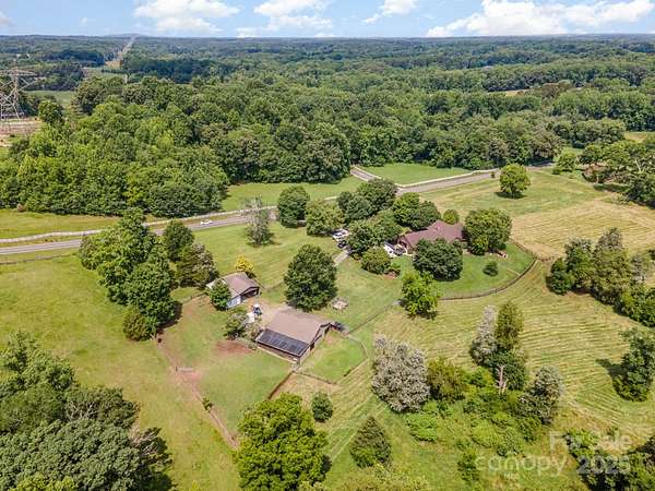 27.8 Acres of Agricultural Land with Home for Sale in Salisbury, North Carolina