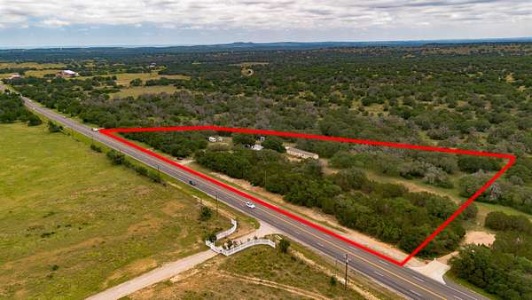 6.1 Acres of Commercial Land for Sale in Round Mountain, Texas
