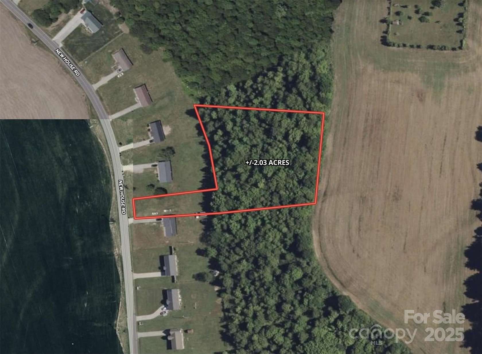 2 Acres of Residential Land for Sale in Shelby, North Carolina