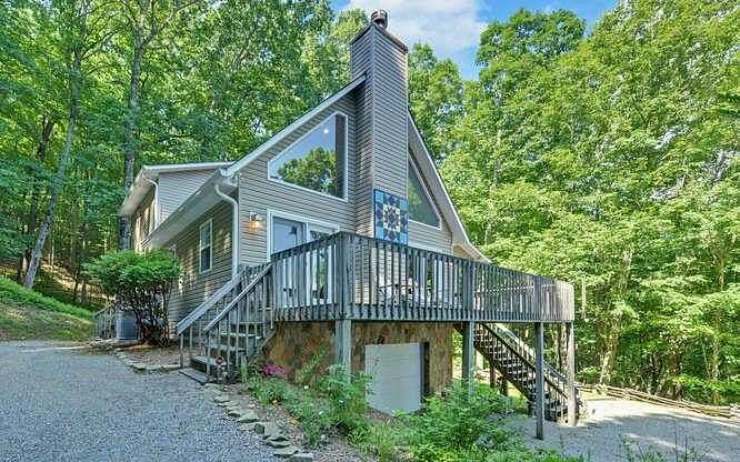 9 Acres of Residential Land with Home for Sale in Blairsville, Georgia