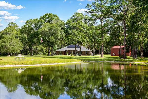 7.5 Acres of Land with Home for Sale in Lawtey, Florida