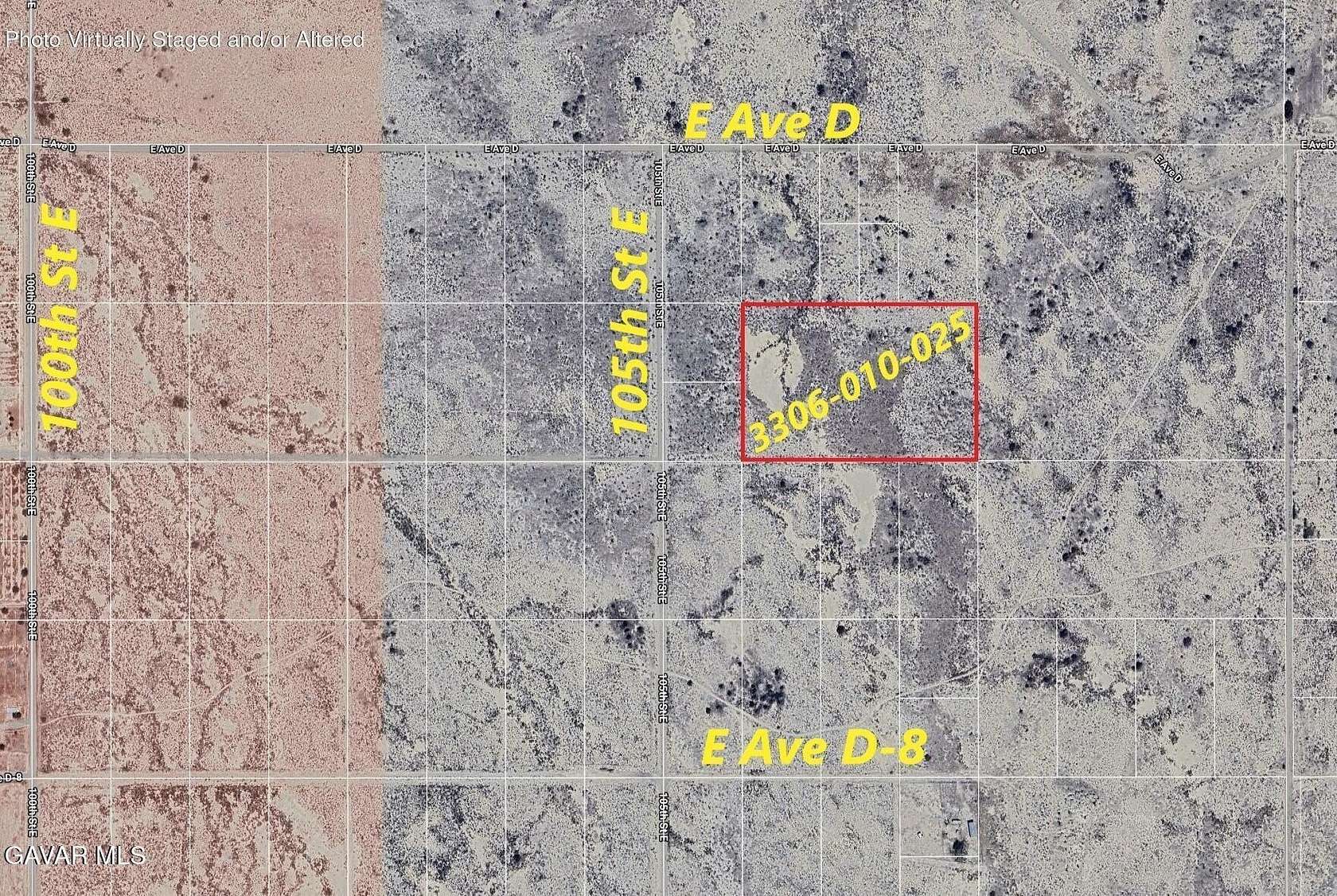 15.4 Acres of Agricultural Land for Sale in Lancaster, California