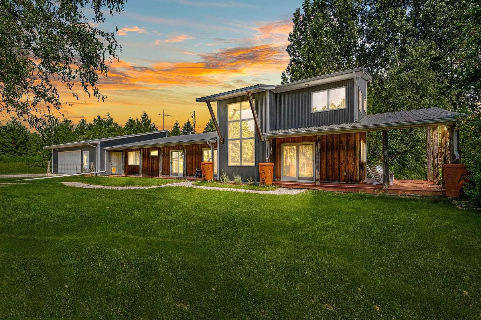 5 Acres of Residential Land with Home for Sale in Algoma, Wisconsin