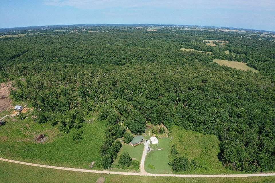 5.2 Acres of Residential Land with Home for Sale in Lowry City, Missouri