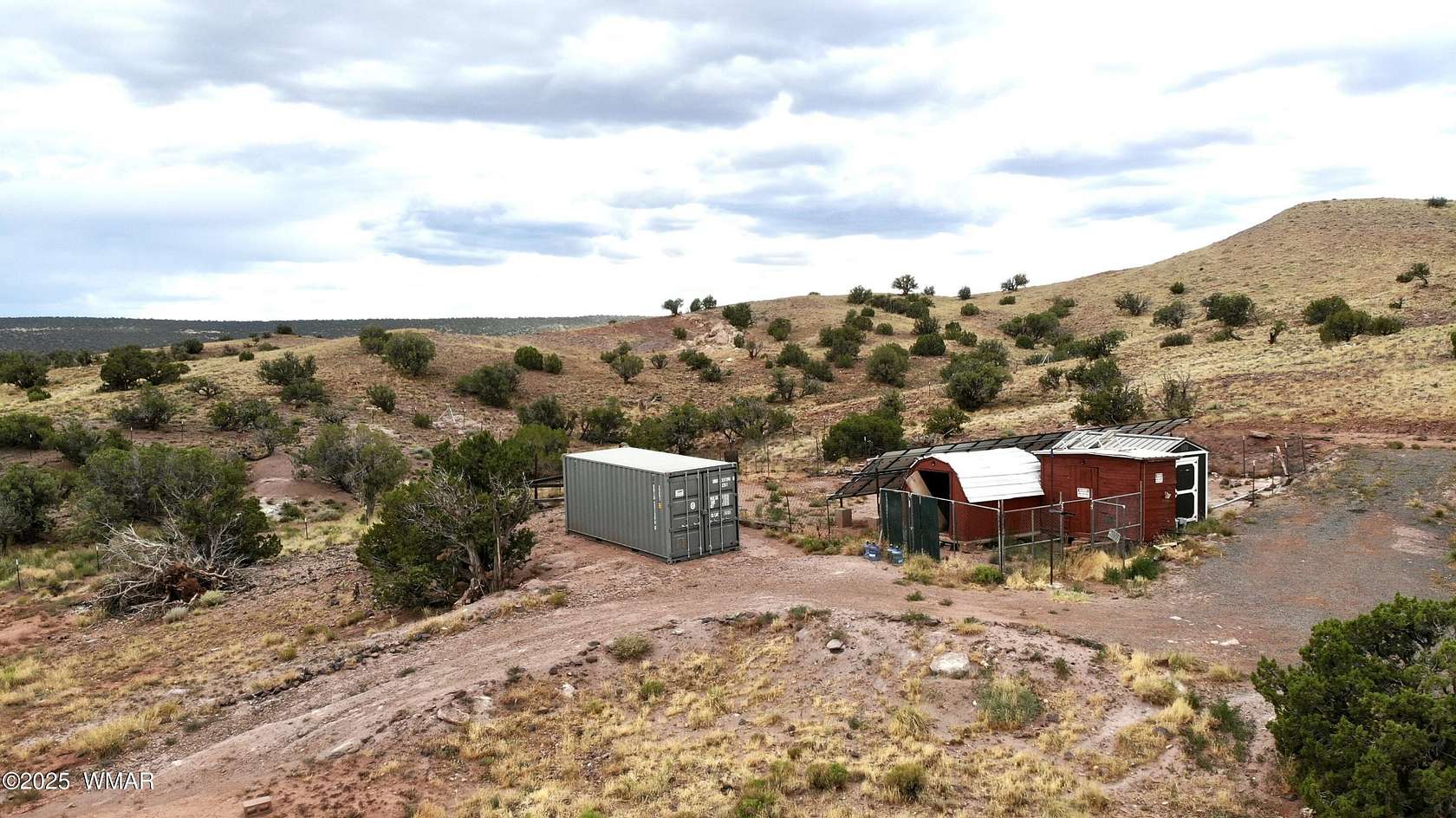 42.7 Acres of Recreational Land with Home for Sale in Concho, Arizona