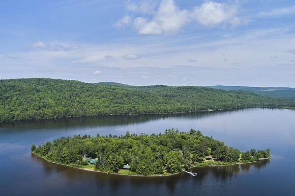 9.6 Acres of Residential Land with Home for Sale in Quimby, Maine