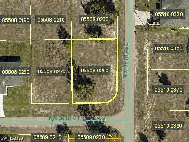 0.25 Acres of Residential Land for Sale in Cape Coral, Florida