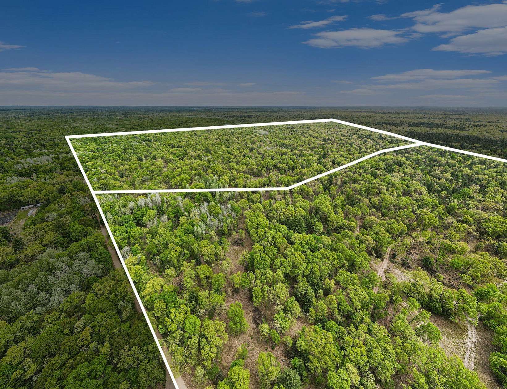 87.3 Acres of Recreational Land for Sale in Rothbury, Michigan