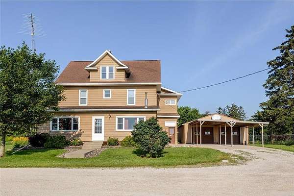 8.23 Acres of Land with Home for Sale in Eyota, Minnesota