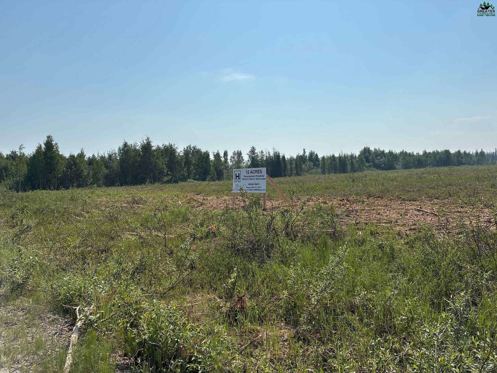 12 Acres of Mixed-Use Land for Lease in Fairbanks, Alaska
