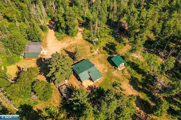 17.7 Acres of Land with Home for Sale in Babbitt, Minnesota