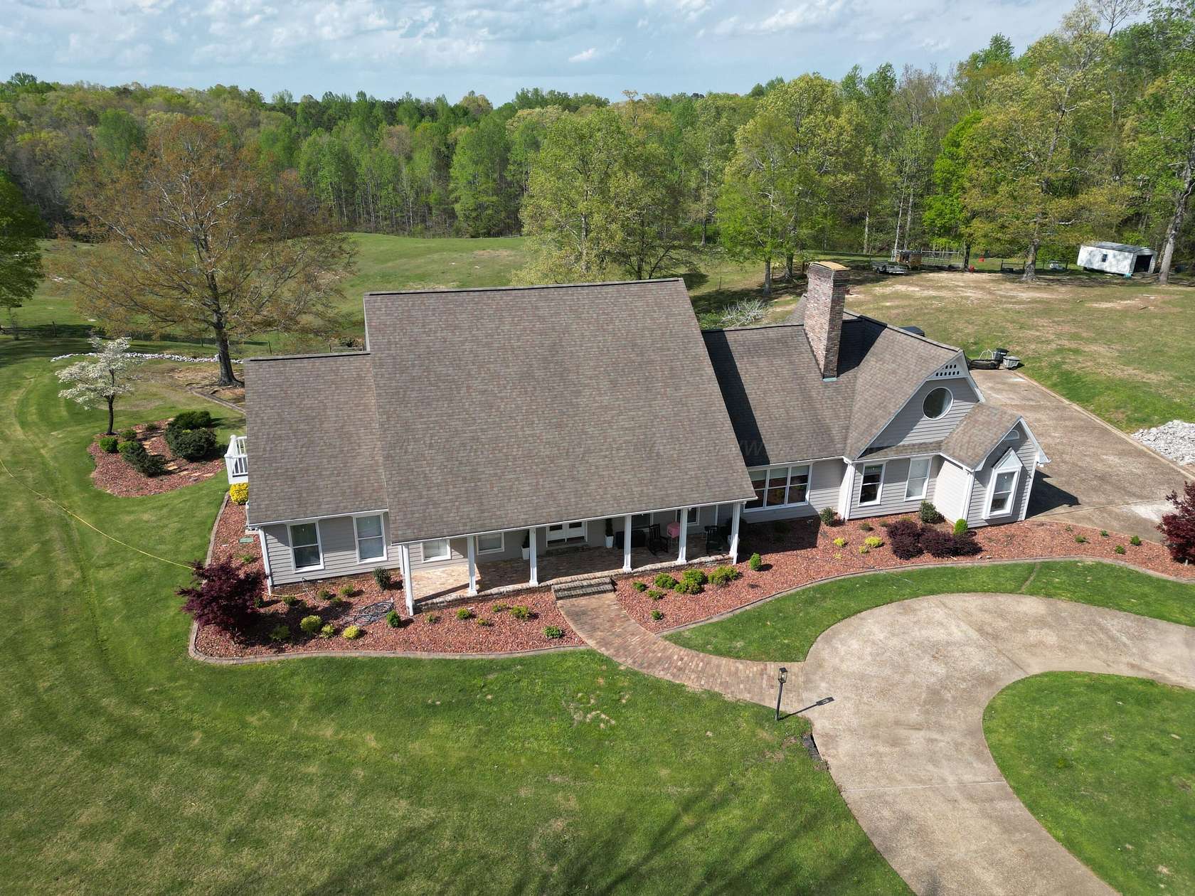 4.6 Acres of Residential Land with Home for Sale in Haleyville, Alabama