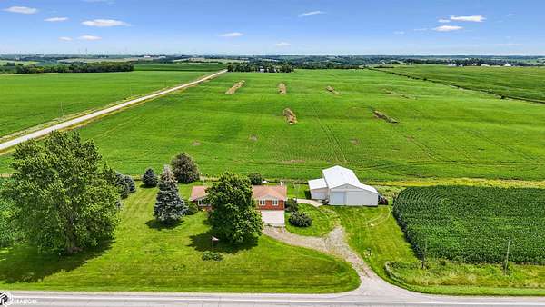 4 Acres of Residential Land with Home for Sale in Montezuma, Iowa
