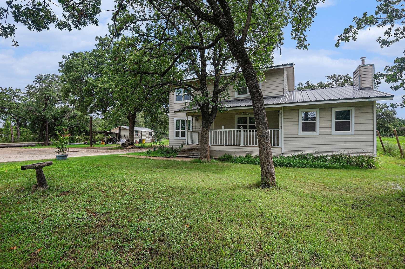 5.6 Acres of Land with Home for Sale in Whitney, Texas