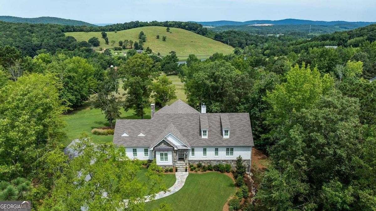 12.5 Acres of Recreational Land with Home for Sale in Lindale, Georgia