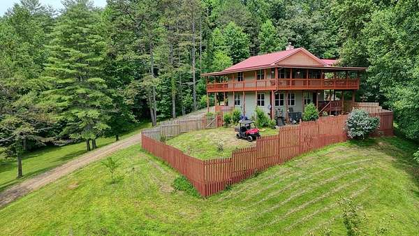 3.8 Acres of Residential Land with Home for Sale in Hayesville, North Carolina