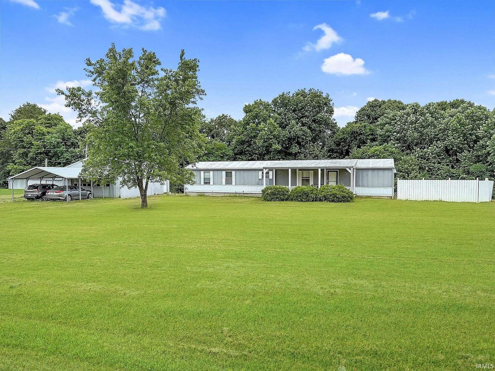 5.56 Acres of Residential Land with Home for Sale in Cannelton, Indiana