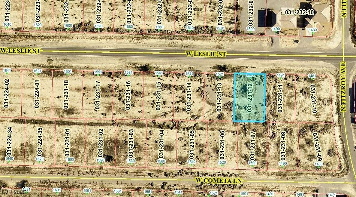 0.23 Acres of Residential Land for Sale in Pahrump, Nevada