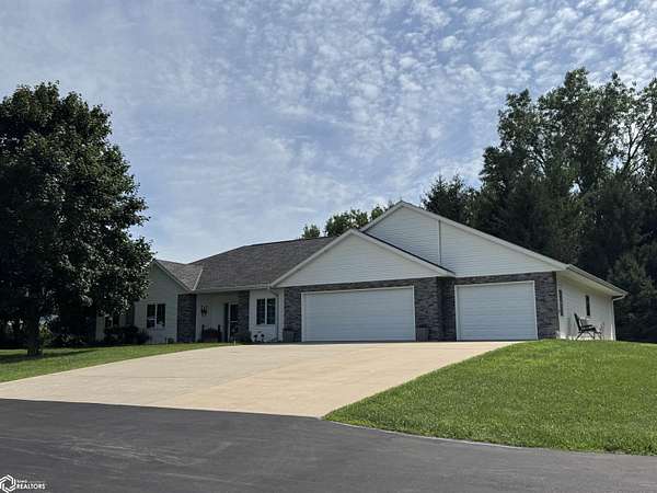 4.55 Acres of Residential Land with Home for Sale in Carroll, Iowa