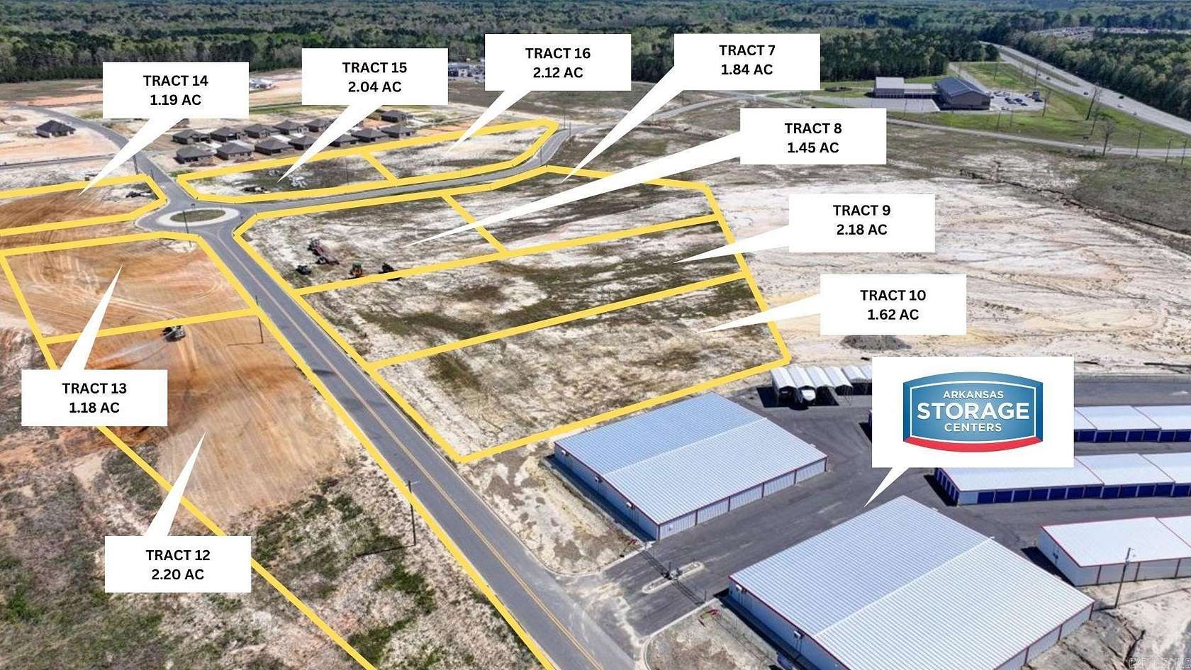 2.2 Acres of Commercial Land for Sale in Hensley, Arkansas