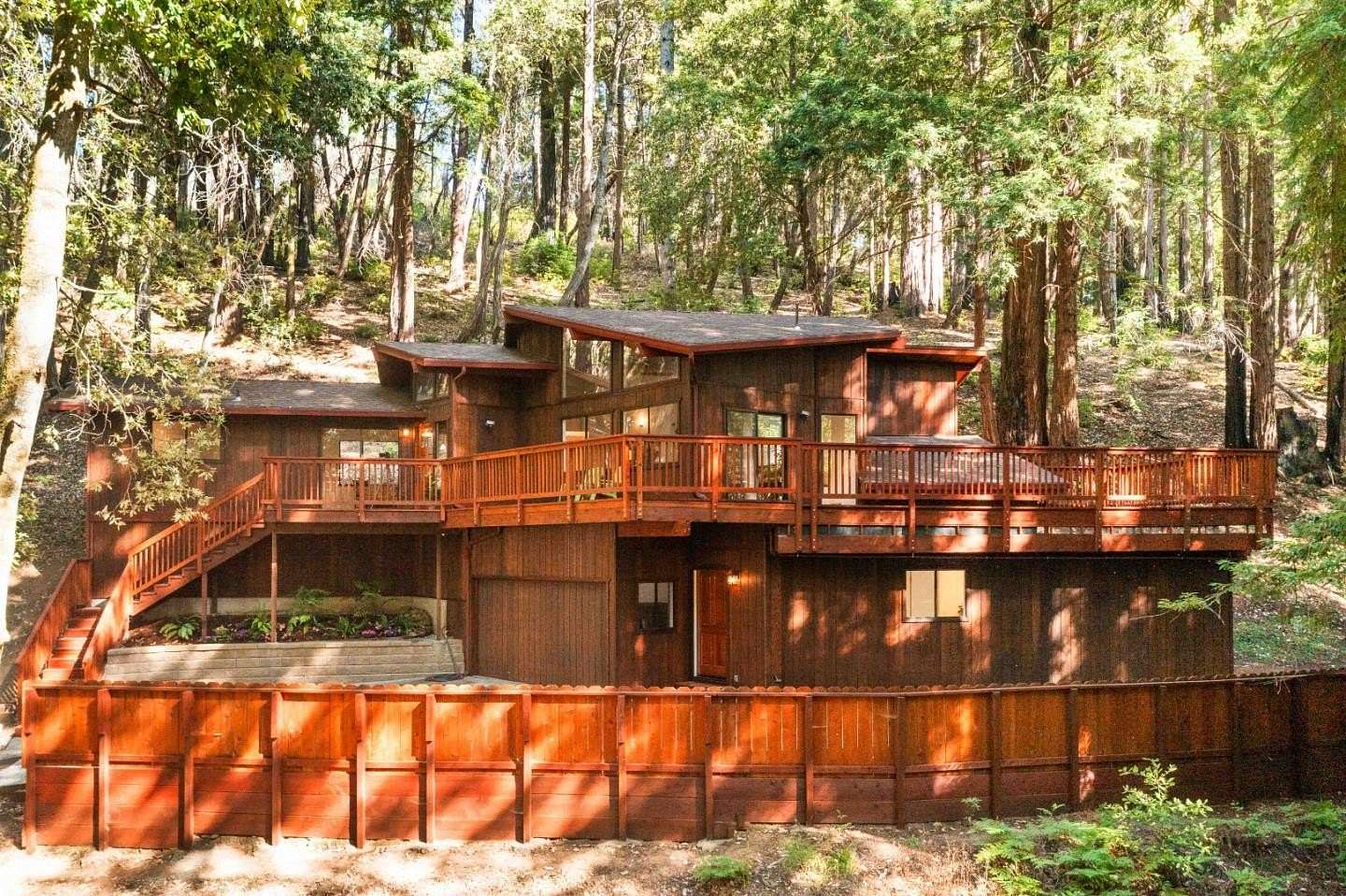 5.28 Acres of Residential Land with Home for Sale in Santa Cruz, California