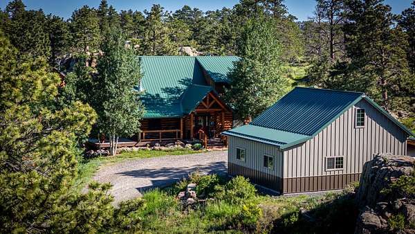 35 Acres of Recreational Land with Home for Sale in Livermore, Colorado