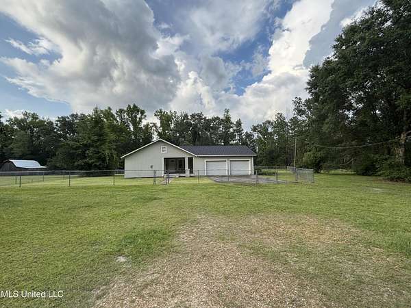 21.7 Acres of Land with Home for Sale in Perkinston, Mississippi